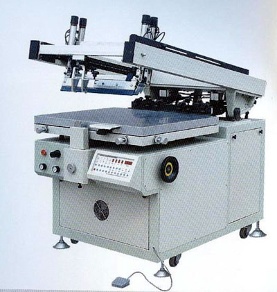 Крупноформатная полуавтоматическая машина трафаретной печати